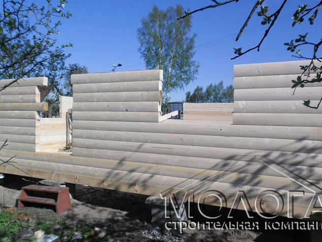 Каркасная баня 5х4 из бруса (БК-24)